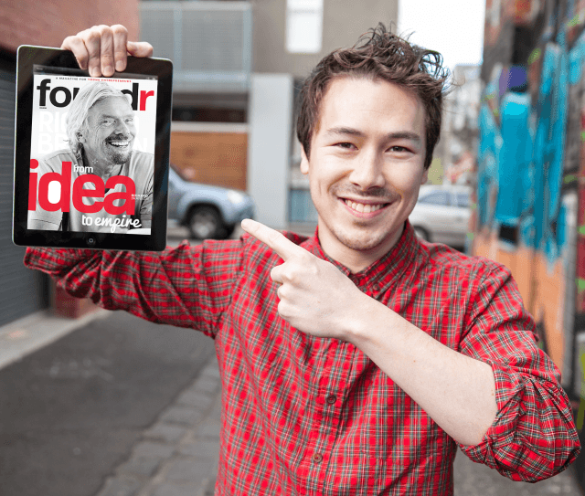 Foundr magazine's founder - Nathan Chan