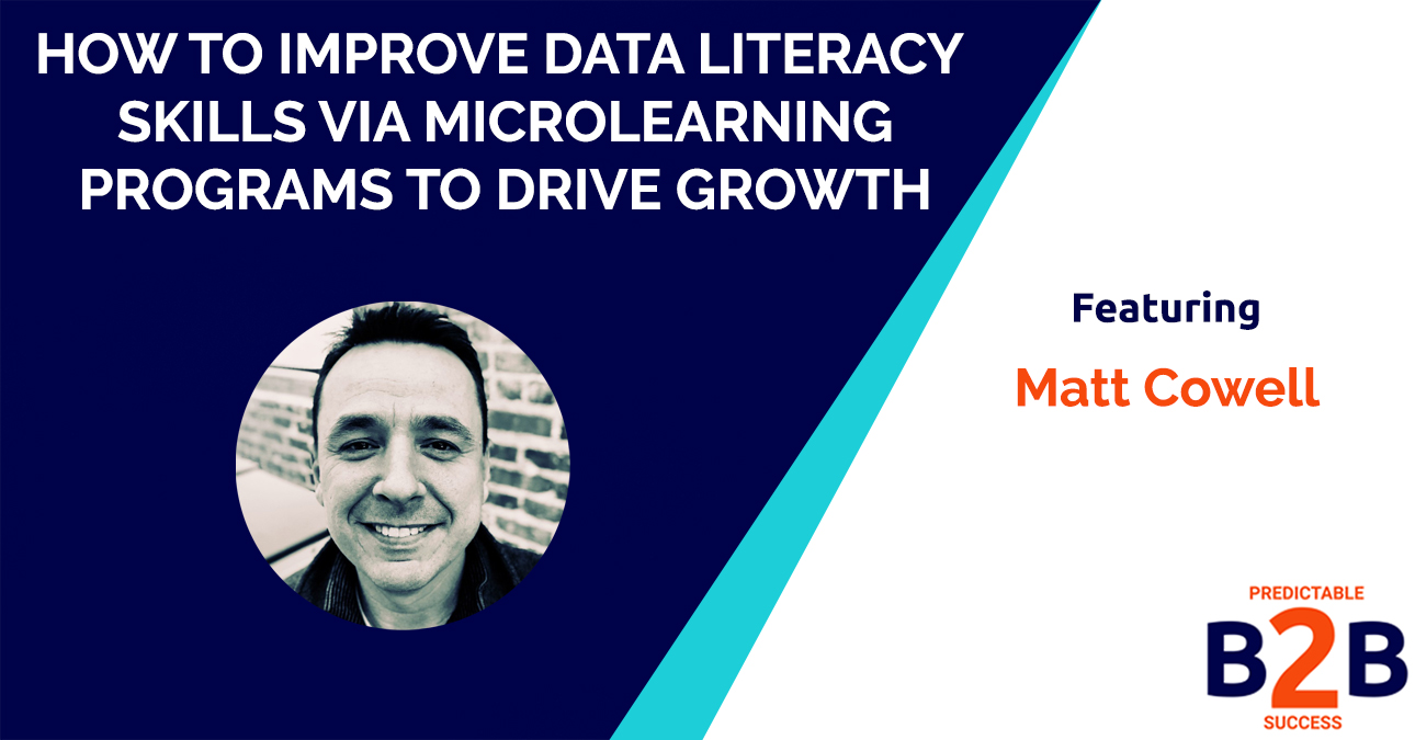 How to improve data literacy skills via microlearning programs to drive growth