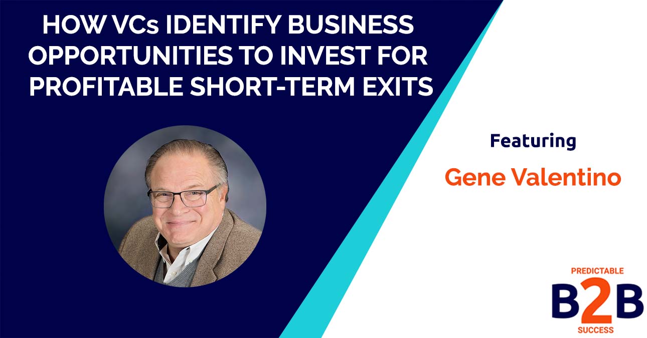 How to identify business opportunities to invest for profitable short-term exits