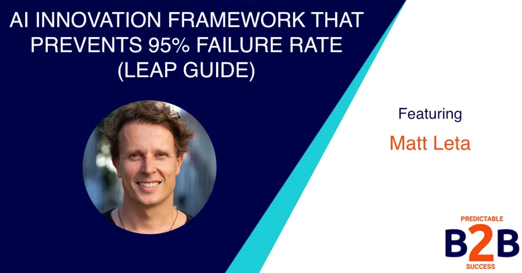 ai innovation framework that prevents 95% failure rate