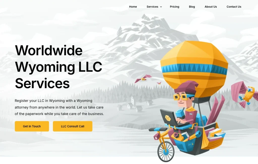 example of smart website design