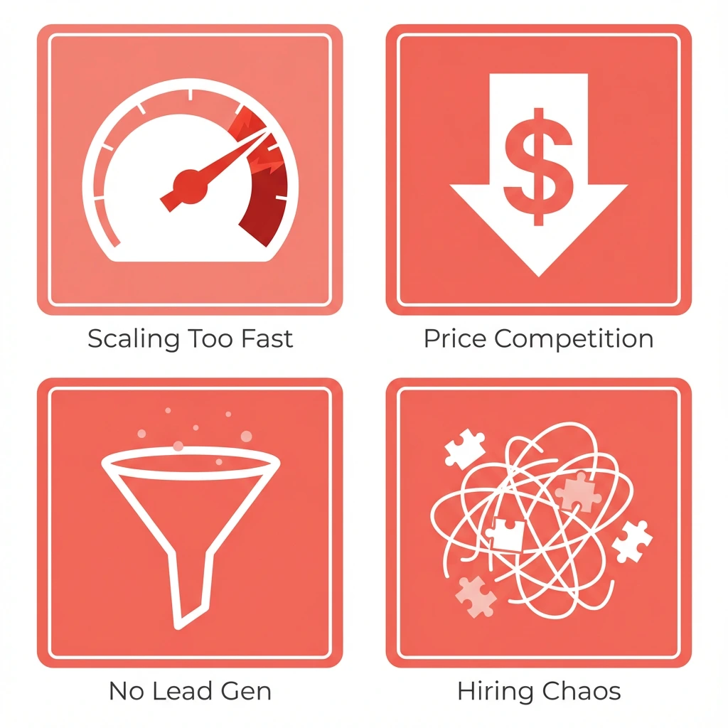 Four critical mistakes that prevent consulting businesses from scaling successfully