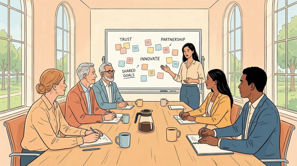 Facilitated offsite workshop to build genuine B2B sales culture core values