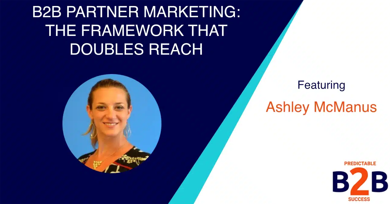 B2B Partner Marketing: The Framework That Doubles Reach