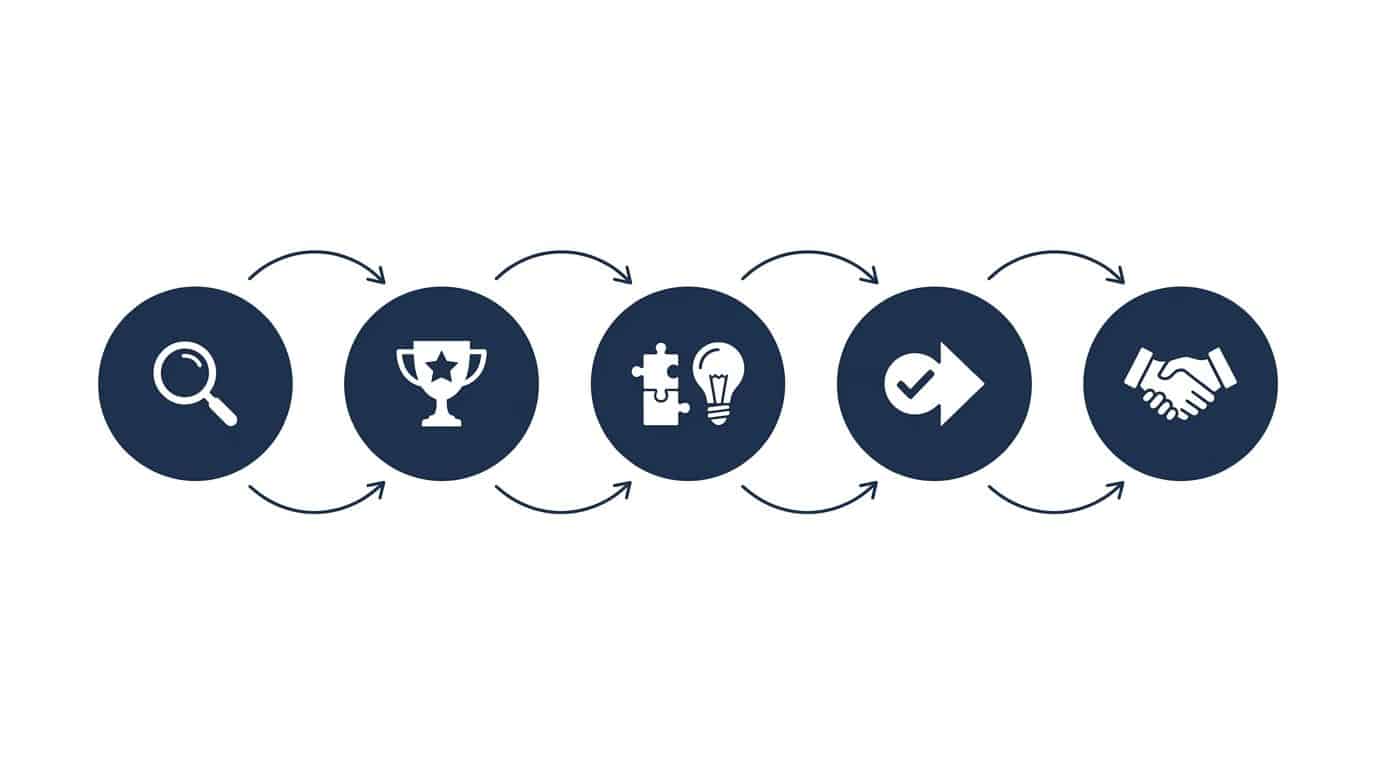 The RD Way five-step sales framework by Ryan Dohrn